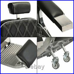 Heavy Duty Hydraulic Reclining Barber Chair 360 Swivel Salon Beauty Equipment