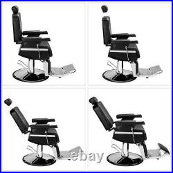 Heavy Duty Hydraulic Salon Barber Chair Recliner All Purpose Styling Adjustment