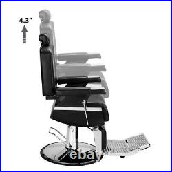 Heavy Duty Hydraulic Salon Barber Chair Recliner All Purpose Styling Adjustment