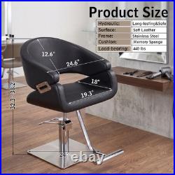 Heavy Duty Hydraulic Salon Styling Chair Barber Beauty Spa (Black) Heavy Duty Hydraulic Salon Styling Chair Barber Beauty Spa (Black)