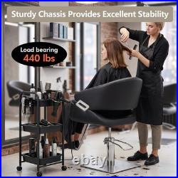 Heavy Duty Hydraulic Salon Styling Chair Barber Beauty Spa (Black) Heavy Duty Hydraulic Salon Styling Chair Barber Beauty Spa (Black)