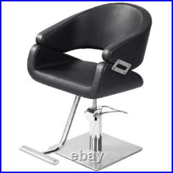 Heavy Duty Hydraulic Salon Styling Chair Barber Beauty Spa (Black)