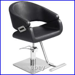 Heavy Duty Hydraulic Salon Styling Chair Barber Beauty Spa (Black)