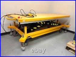 Heavy Duty Hydraulic Scissor Lift Table 98x42 8,800 lb Capacity