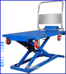 Heavy-Duty Hydraulic Scissor Lift Table Heavy Duty Appliance Dolly for Moving