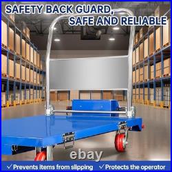 Heavy-Duty Hydraulic Scissor Lift Table Heavy Duty Appliance Dolly for Moving