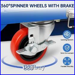 Heavy-Duty Hydraulic Scissor Lift Table Heavy Duty Appliance Dolly for Moving