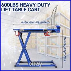 Heavy-Duty Hydraulic Scissor Lift Table Heavy Duty Appliance Dolly for Moving
