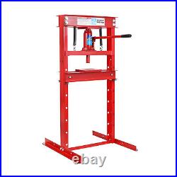 Heavy Duty Hydraulic Shop Press Floor Shop Equipment 12 Ton Jack Stand H Frame