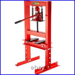 Heavy Duty Hydraulic Shop Press Floor Shop Equipment 6Ton Jack Stand H 13227lbs