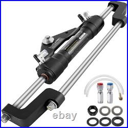 Heavy-Duty Hydraulic Steering Cylinder Front Mount HC5358-3 for 300HP Boats