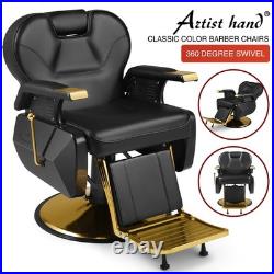 Heavy Duty Hydraulic Stylist Barber Chair Recline Salon Beauty Spa Hair Styling