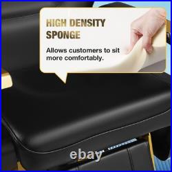 Heavy Duty Hydraulic Stylist Barber Chair Recline Salon Beauty Spa Hair Styling