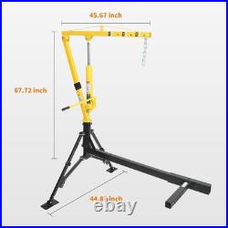 Heavy-Duty Hydraulic Swivel Crane for Trucks 360° Swivel & Adjustable Lift