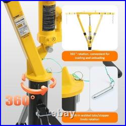 Heavy-Duty Hydraulic Swivel Crane for Trucks 360° Swivel & Adjustable Lift