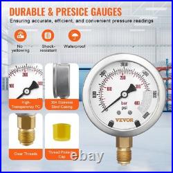 Heavy Duty Hydraulic Test Set 600bar 5 Meters 13 Adaptors 14 Connectors