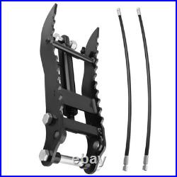 Heavy Duty Hydraulic Thumb Attachment for 2T Mini Excavator TYPH-1801 1802 QH12