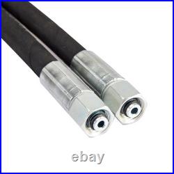 Heavy Duty Hydraulic Thumb Mini Excavator 3-Hole Manganese Steel withHoses Kit