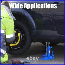 Heavy-Duty Hydraulic Toe Jack Lift with Detachable Handle Portable Car Jack