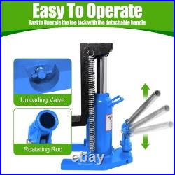 Heavy-Duty Hydraulic Toe Jack Lift with Detachable Handle Portable Car Jack Heavy-Duty Hydraulic Toe Jack Lift with Detachable Handle Portable Car Jack