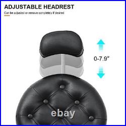 Heavy Duty Metal Retro Barber Chair All Purpose Hydraulic Recline Salon Chair US