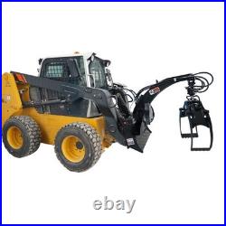 Heavy Duty Mini Skid Steer Log Grapple Hydraulic 180 Rotate Quick Loader Attach Heavy Duty Mini Skid Steer Log Grapple Hydraulic 180 Rotate Quick Loader Attach