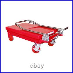 Heavy Duty Mobile 1000 LBS Hydraulic Table Lift Jack Cart