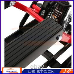 Heavy Duty Motorcycle ATV Jack Lift Stand Quad Dirt Street Bike Hoist 1500 Lbs