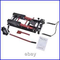 Heavy Duty Motorcycle Lift Jack 1500Ib Steel Hydraulic ATV Hoist Stand Table