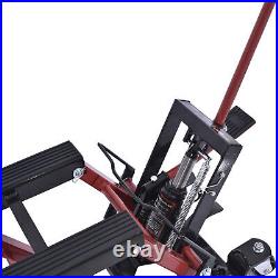 Heavy Duty Motorcycle Lift Jack 1500Ib Steel Hydraulic ATV Hoist Stand Table