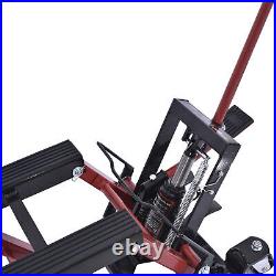 Heavy Duty Motorcycle Lift Jack 1500Ibs Hydraulic ATV Hoist Stand Table