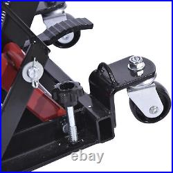 Heavy Duty Motorcycle Lift Jack 1500Ibs Hydraulic ATV Hoist Stand Table
