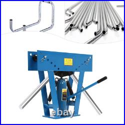 Heavy-Duty Pipe Bending Machine 16 Ton Hydraulic Pipe Tube Bender With 8 Dies