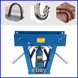 Heavy-Duty Pipe Bending Machine 16 Ton Hydraulic Pipe Tube Bender With 8 Dies