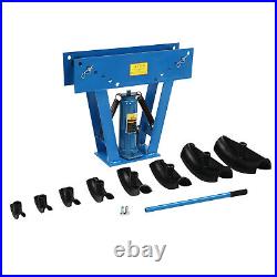 Heavy-Duty Pipe Bending Machine 16 Ton Hydraulic Pipe Tube Bender With 8 Dies