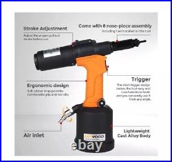 Heavy Duty Pneumatic Hydraulic Rivet Nut Tool, HPS6312 air Riveter Automatic Gf2