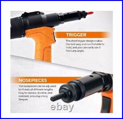 Heavy Duty Pneumatic Hydraulic Rivet Nut Tool, HPS6312 air Riveter Automatic Gf2