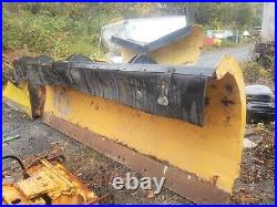 Heavy Duty Power Angle / 11' Ft / Snow Plow / Hydraulic / Truck Tractor