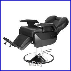 Heavy Duty Recline Barber Chair Hydraulic Salon Beauty All Purpose Equipment