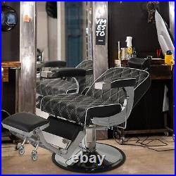 Heavy Duty Recline Hydraulic Barber Chair All Purpose Salon Beauty Equipment