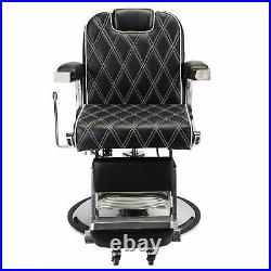 Heavy Duty Recline Hydraulic Barber Chair Salon Beauty Equipment All Purpose