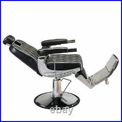 Heavy Duty Recline Hydraulic Barber Chair Salon Beauty Equipment All Purpose