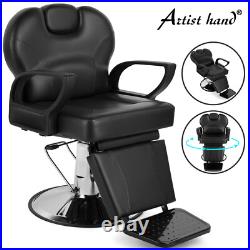 Heavy Duty Reclining Hydraulic Barber Chair All Purpose Salon Beauty Spa Styling