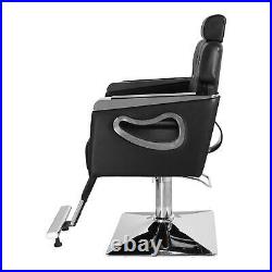 Heavy Duty Reclining Swivel Barber Chair with Hydraulic Pump for Beauty Hair Salon