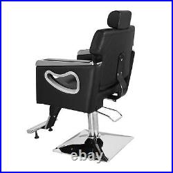 Heavy Duty Reclining Swivel Barber Chair with Hydraulic Pump for Beauty Hair Salon