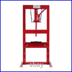 Heavy Duty Shop Press Floor H Frame Manual Press Hydraulic Jack Stand Equipment