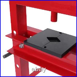 Heavy Duty Shop Press Floor H Frame Manual Press Hydraulic Jack Stand Equipment