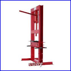 Heavy Duty Shop Press Floor H Frame Manual Press Hydraulic Jack Stand Equipment