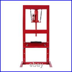 Heavy Duty Shop Press Floor H Frame Manual Press Hydraulic Jack Stand Equipment