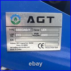 Heavy Duty Skid Steer Hydraulic Auger Attachment Post Hole Digger 6''&12''&14'